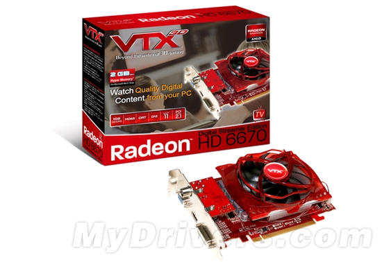 Vertex3D发布数字电视版Radeon HD 6670/6570
