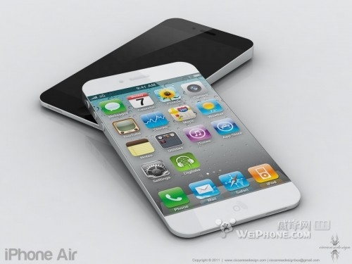MBA式流线：iPhone Air概念图流出