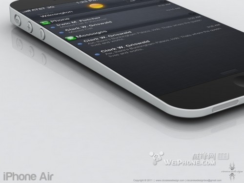 MBA式流线：iPhone Air概念图流出