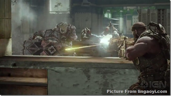《战争机器3》持久战2.0 新版预告片曝光