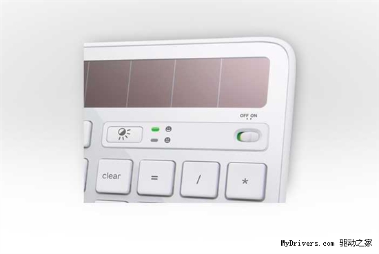 罗技首款太阳能无线键盘Mac版开始预售