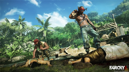 育碧公布《孤岛惊魂3》数张全新游戏截图