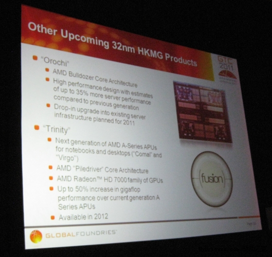 下代APU确认将集成Radeon HD 7000图形核心