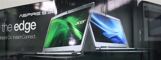 Acer首款Ultrabook配置、售价曝光