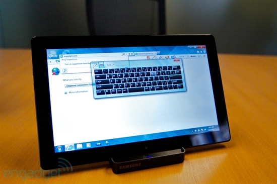 三星Win7平板图赏 支持4G将升级至Win8
