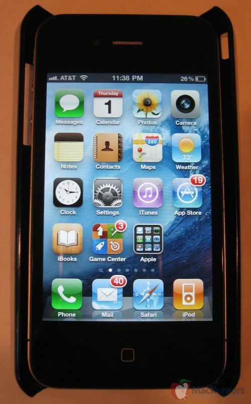 最新外壳显示：iPhone 5将更大并拥有4寸屏