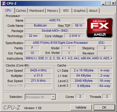 8.429GHz！AMD推土机创CPU超频世界纪录！