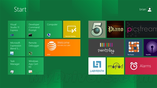 官方下载：Windows 8开发者预览版