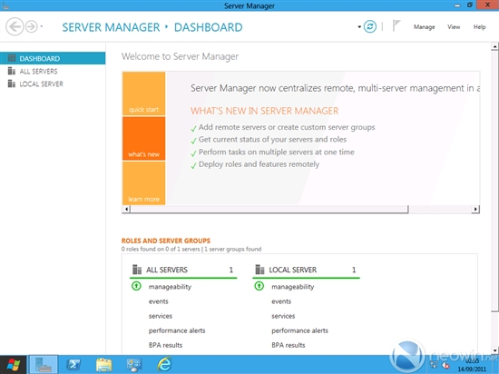 Windows Server 8：截图+新变化