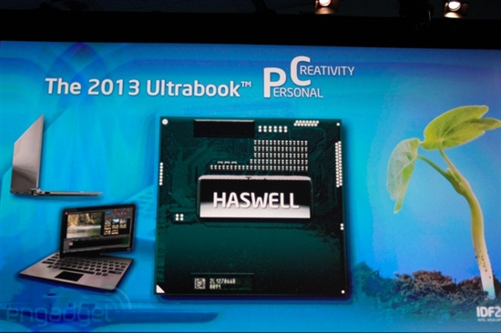 Intel Haswell实物首次现身 运行多个Demo