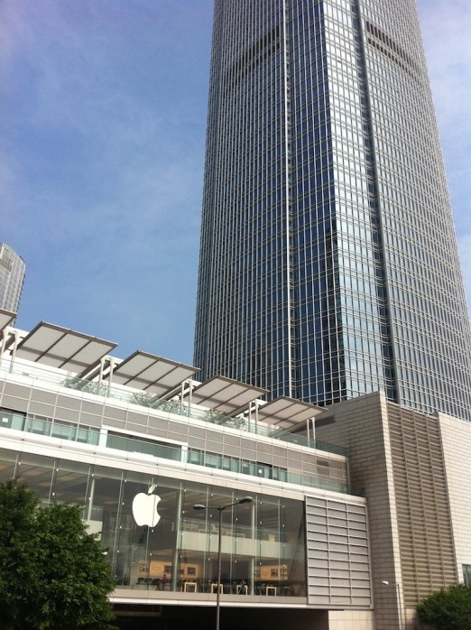 香港苹果旗舰店即将开张 多图探访