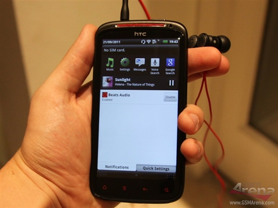 Beats音效附体 HTC Sensation XE真机抢先看