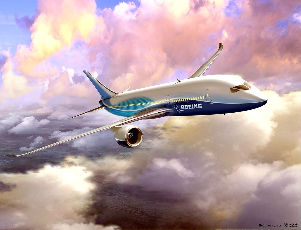 波音787，梦想客机，Dreamliner_我爱桌面网提供