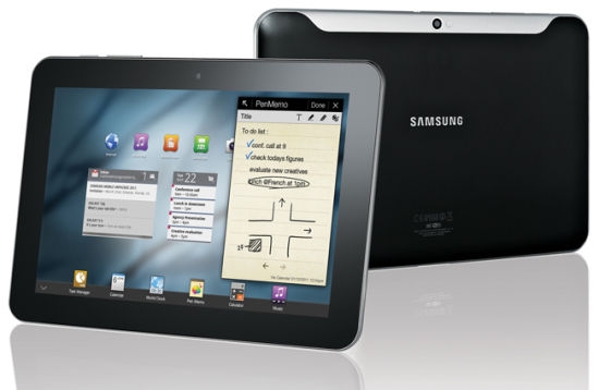 三星Galaxy Tab 8.9平板电脑10月2日正式出货