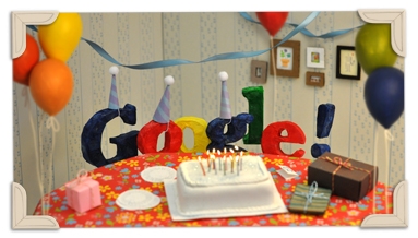 Google 13岁生日啦