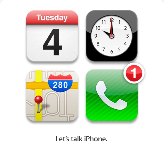 苹果：10月4日Let`s talk iPhone