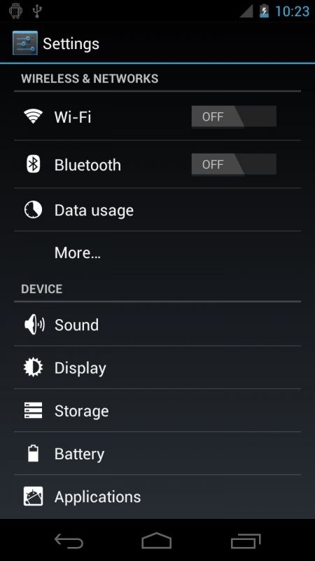 Android 4.0推迟发布 新截图+Google音乐曝光