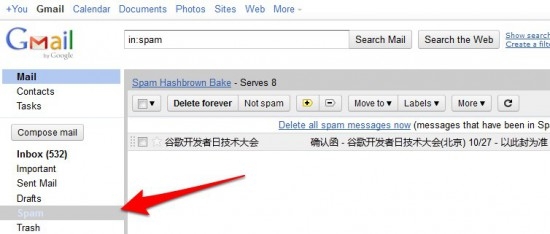 大水冲了龙王庙  中国谷歌邀请信被Gmail判为垃圾邮件