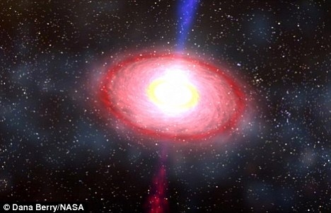 恒星相撞引发伽玛射线爆发可能毁灭地球生命
