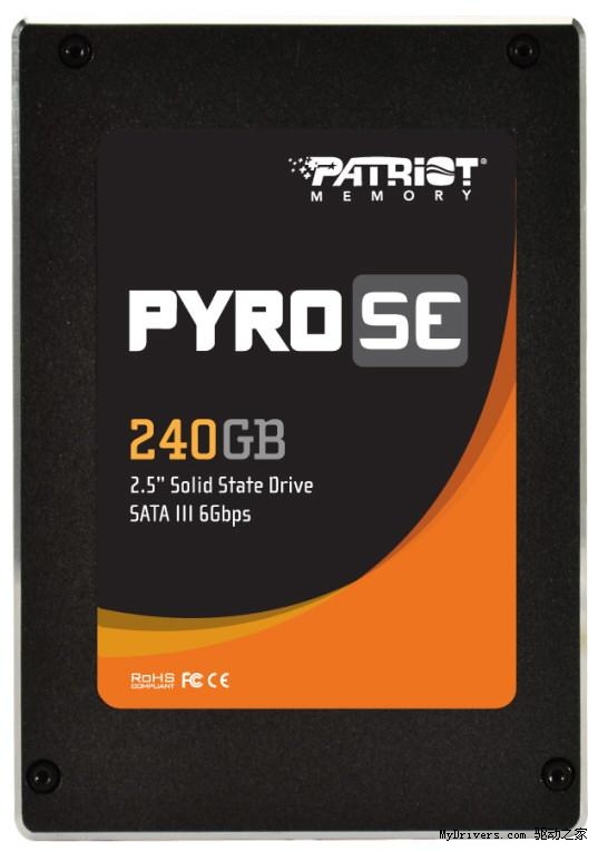 博帝推第二代Pyro系列固态硬盘