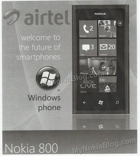 诺基亚首款WP7手机宣传海报偷跑亮相