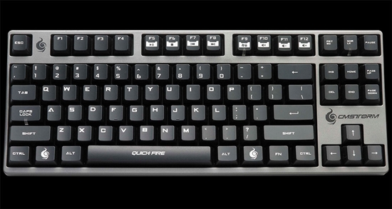 黑红茶青四轴齐上 酷冷CM Storm机械键盘发布