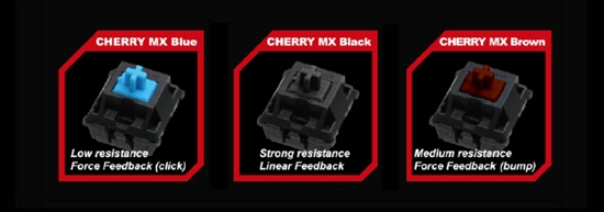 黑红茶青四轴齐上 酷冷CM Storm机械键盘发布
