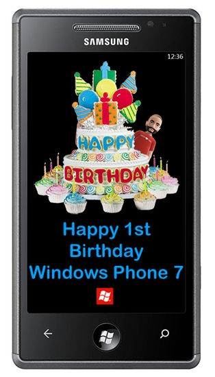 时光荏苒 Windows Phone 7一周岁了
