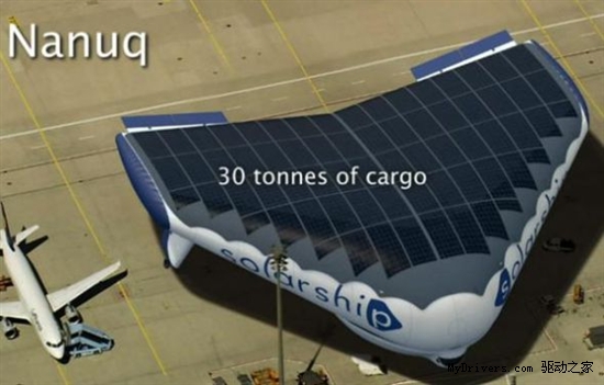 加研制大型太阳能飞艇：可搭载33吨飞行无限远