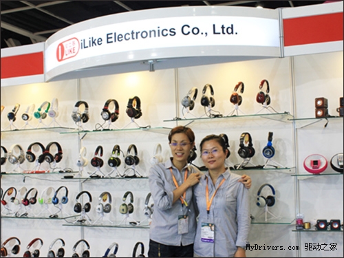 欧越耳机盛装亮相2011香港秋季电子展