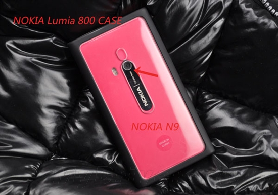 解析诺基亚Lumia 800与N9外观三大不同