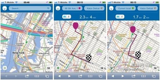 对抗谷歌地图：Nokia Maps正式登陆iPhone