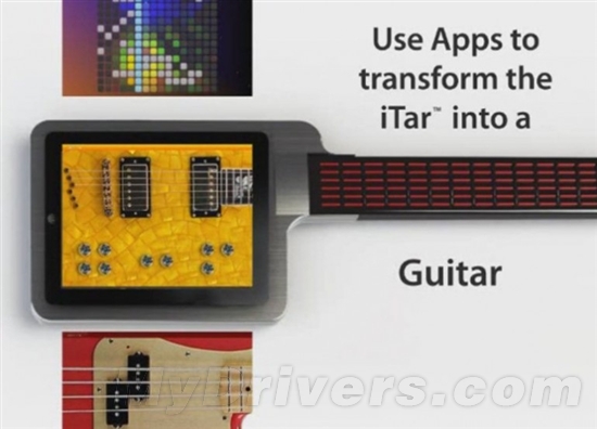 iPad一秒变吉他