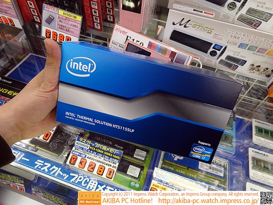 半高Mini-ITX主板专用 Intel也出散热器