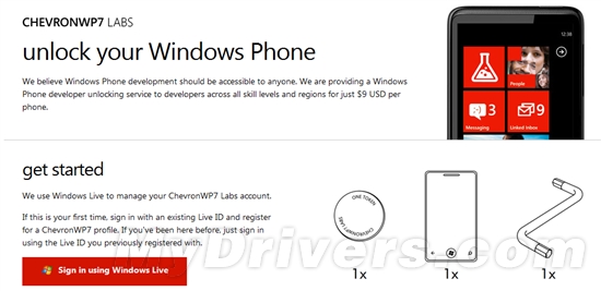 微软发布官方Windows Phone解锁工具