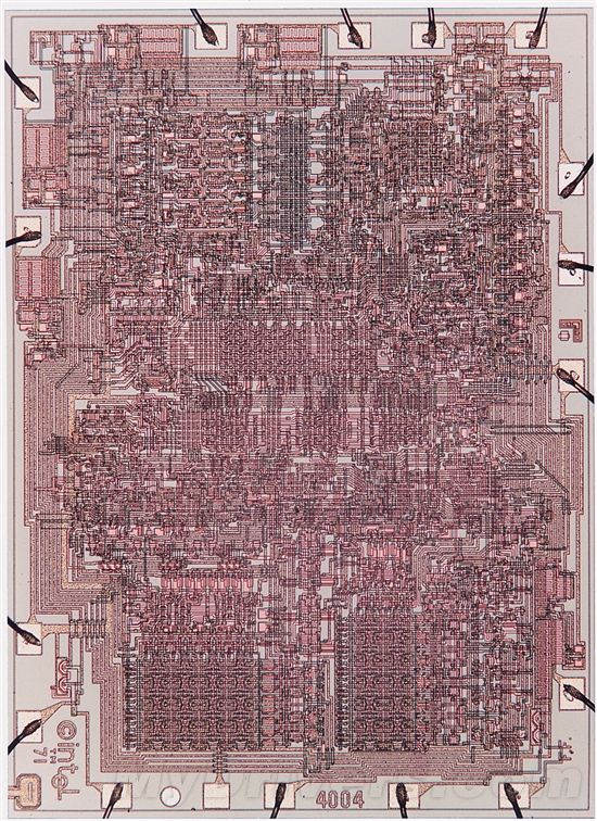 Intel官方超高清大图：微处理器40周年