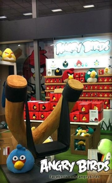 《愤怒的小鸟》全球首家零售店开张