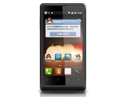 腾讯联合天语推QQ手机W808 11月24开售