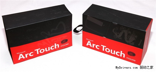 微软Arc Touch龙年限量版鼠标图赏