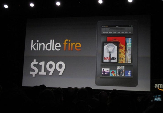 拆解显示Kindle Fire硬件成本为203美元