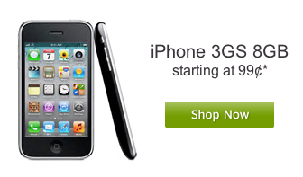 AT&T将8GB版iPhone 3GS合约价从免费调至1美元