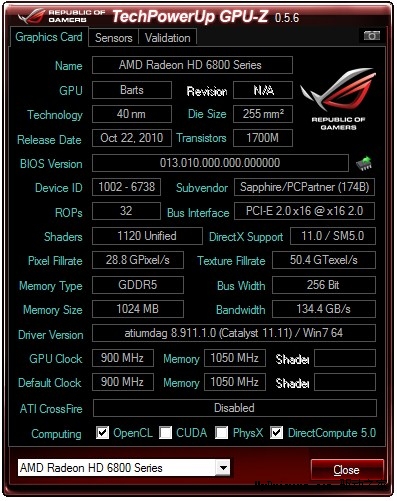 GPU-Z 0.5.6发布