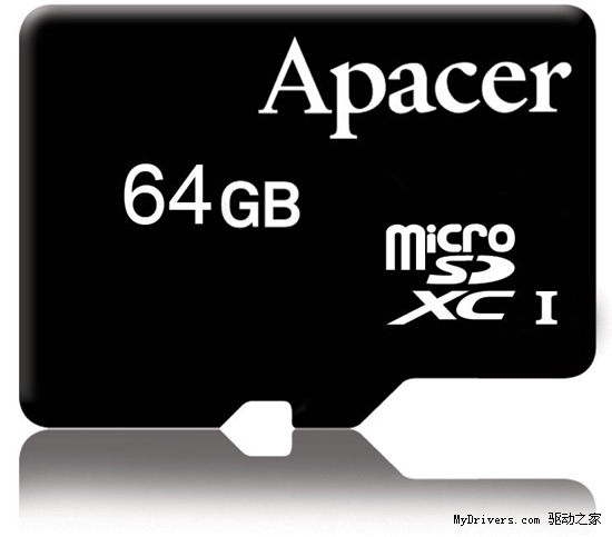 宇瞻推出最快64GB microSDXC卡