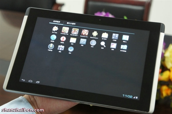 山寨抢风头 全球首款Tegra 2+Android 4.0平板亮相