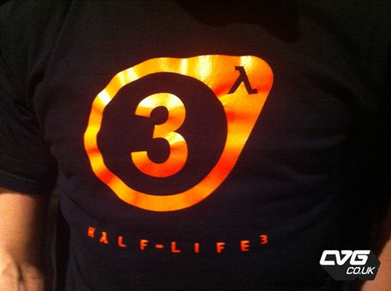 Valve雇员身着《Half-Life 3》T恤招摇过市