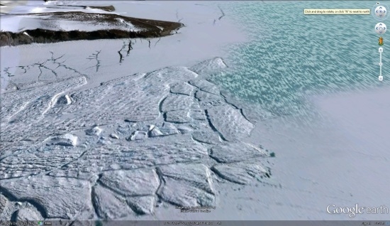 Google Earth为南极洲增加大面积高清卫星图
