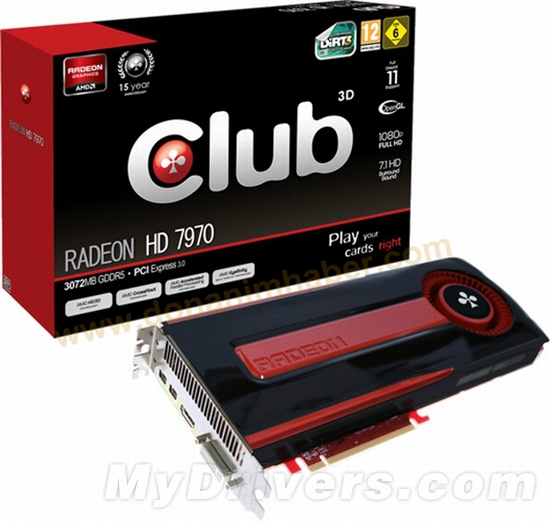 Club3D Radeon HD 7970官方照流出