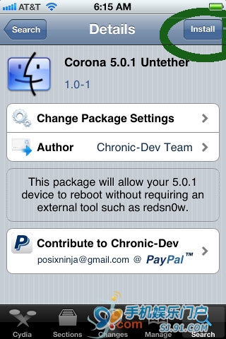 无需电脑 iOS 5.0.1又一完美越狱工具Corona放出