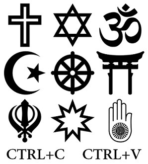 文件共享组织成为瑞典官方宗教 符号Ctrl+C/V