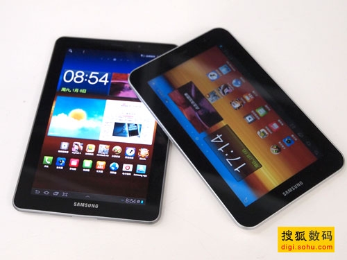 三星Galaxy Tab 7.0/7.7平板行货下周上市